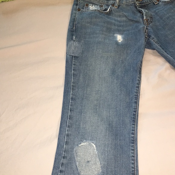 Lucky Brand Size 2 distressed Little Maggie jeans - Picture 5 of 8